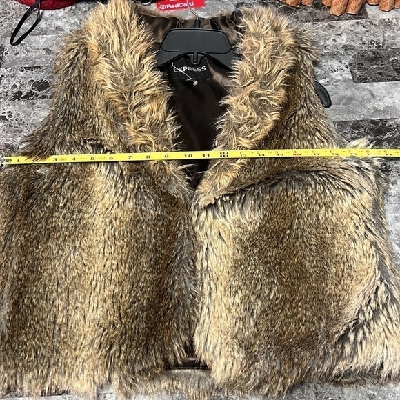 Express Faux Fur Western Country Cowgirl Neutral Ranch Rodeo Festival Layer L - Picture 11 of 13